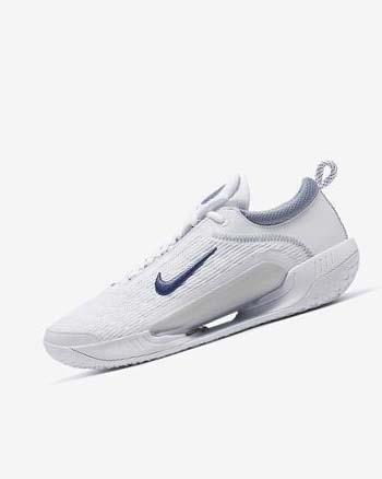 Nike Court Zoom NXT Blancos Grises Azul Marino | MX 2223